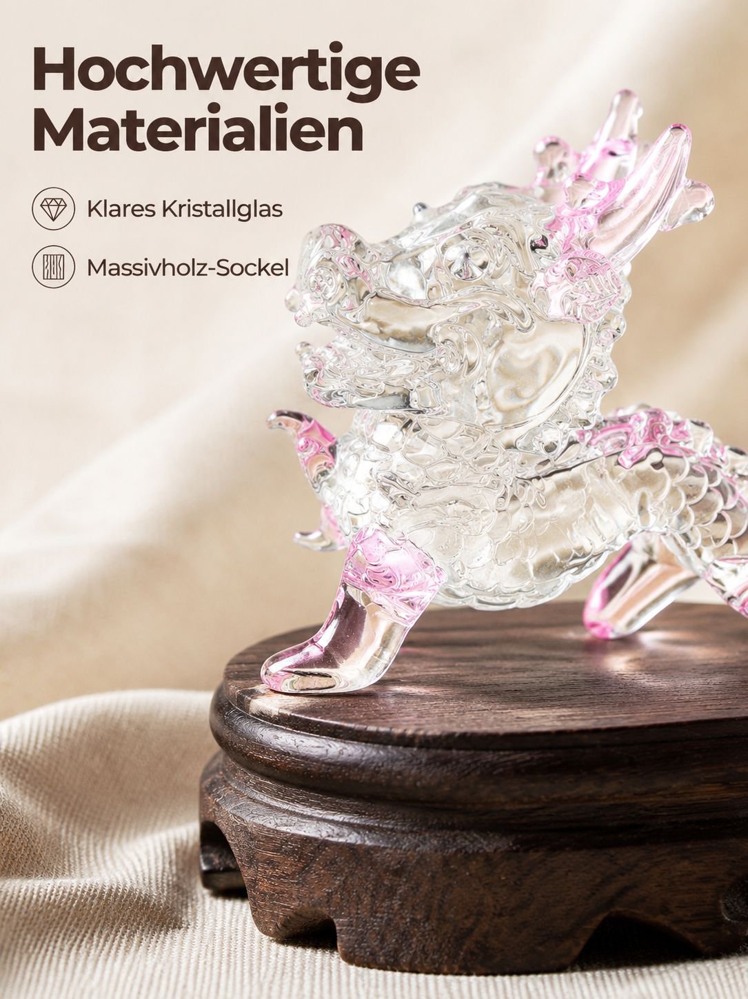 Kristallhasen-Sternzeichenfigur