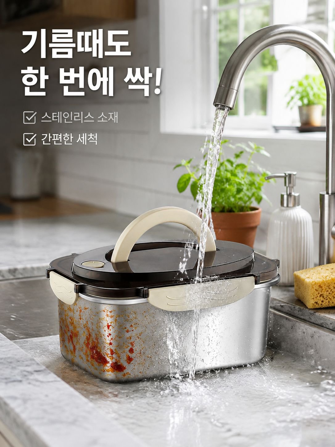뚜껑 달린 식품 신선함 도시락