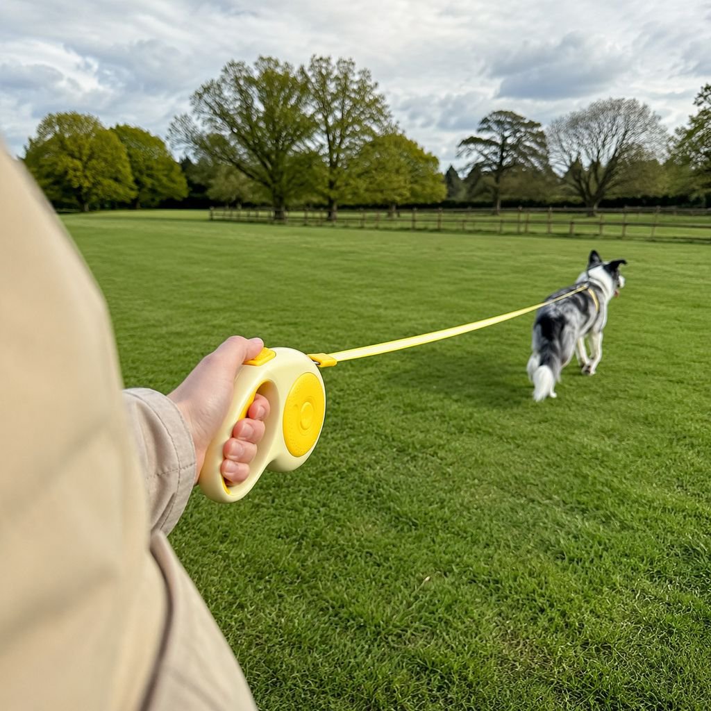 AIWO dog leash, automatic retractable leash.