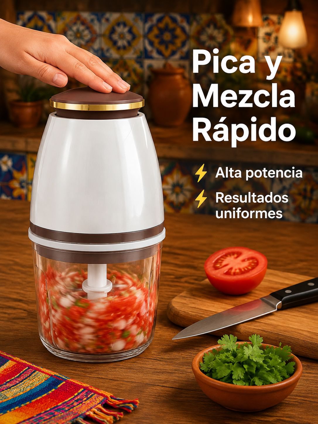 Procesador de Alimentos Multifuncional
