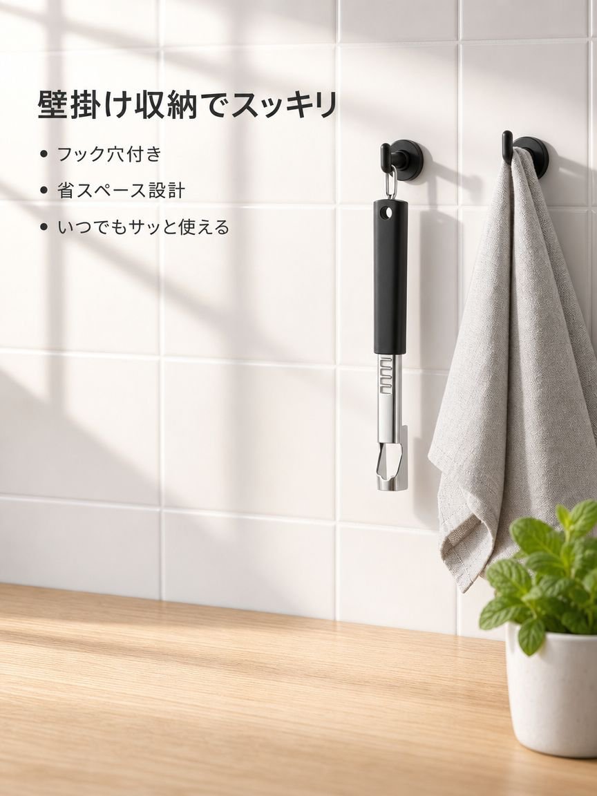 キッチン専用ステンレス缶切り
