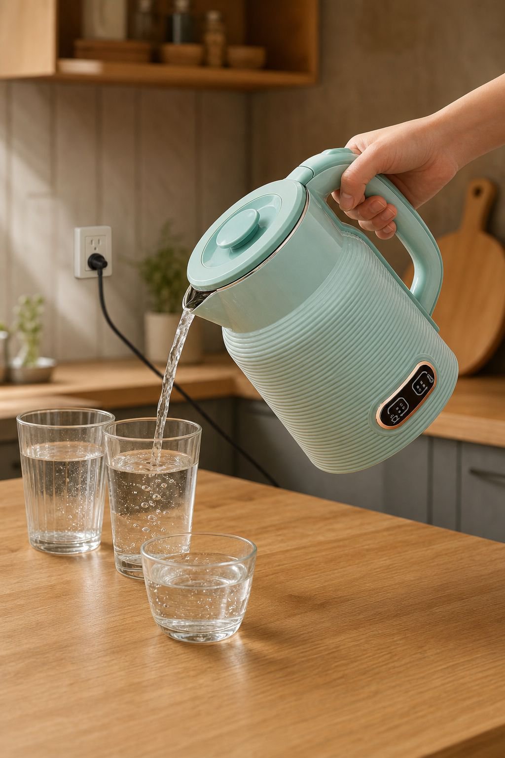 Smart Household Large Capacity Automatic Power-Off Electric Kettle