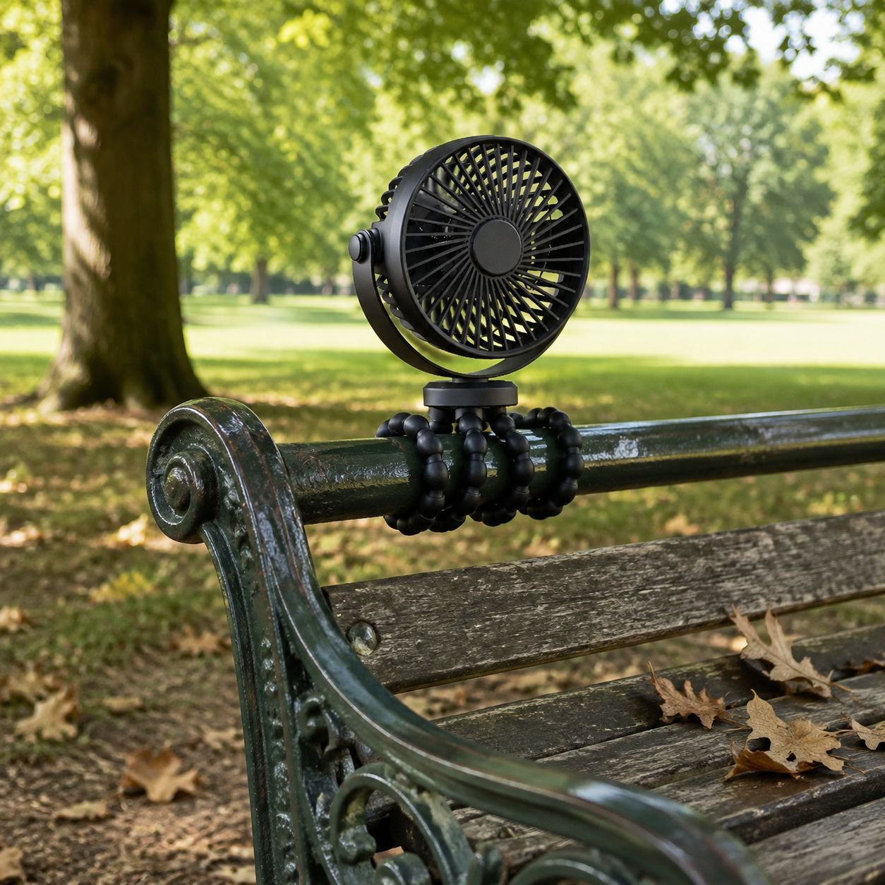 Desktop Fan Long Life Universal Octopus Fan Lasts All Day Portable Outdoor Wind Mute
