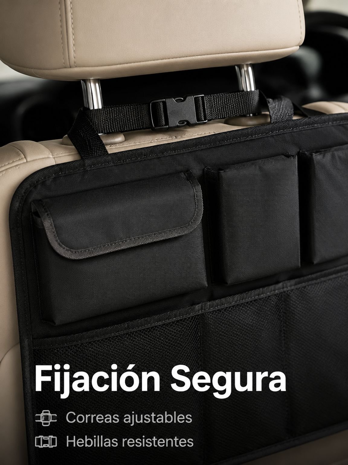 Bolsa de almacenamiento plegable para coche