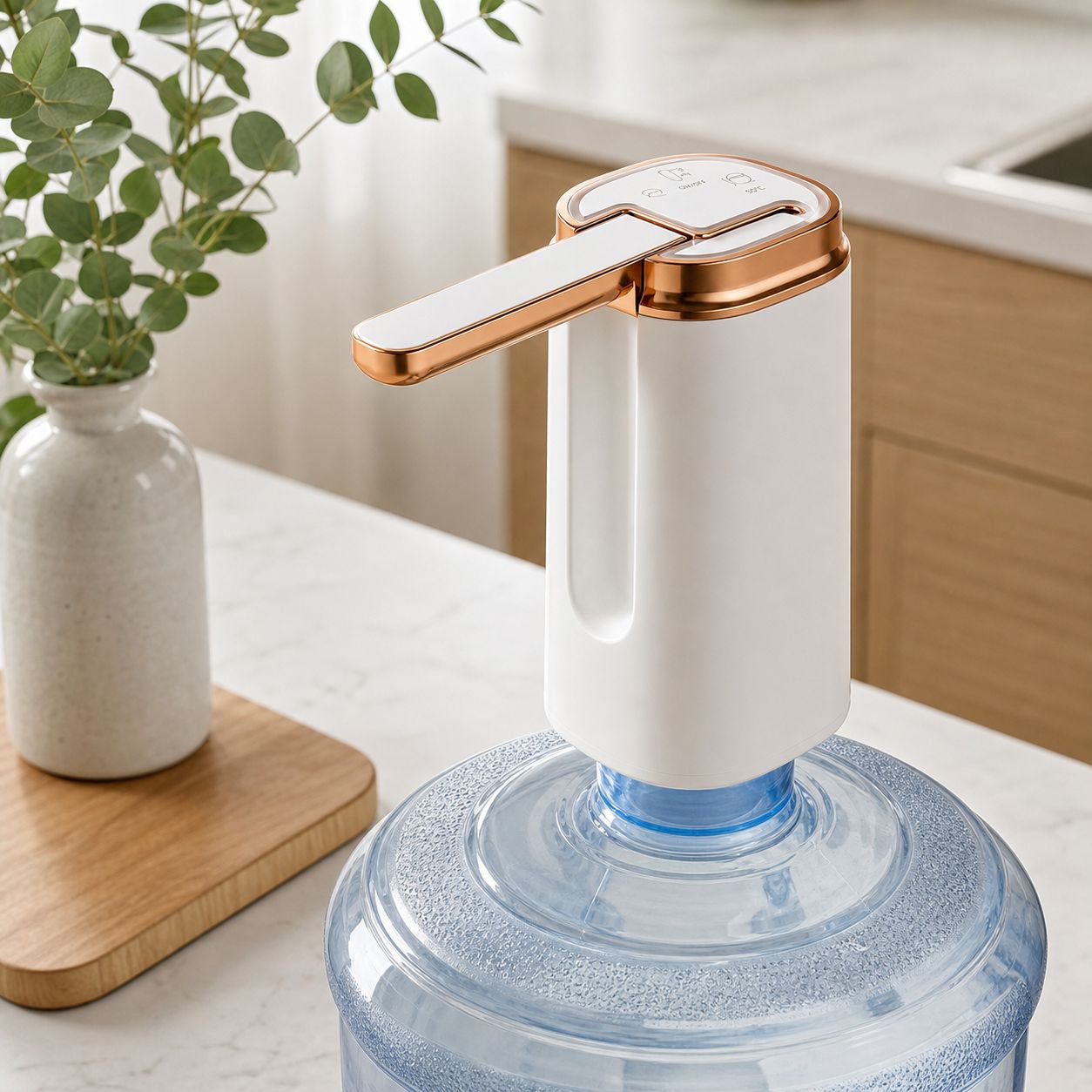 Mini Portable Electric Water Pump for Bottled Water, Home Suction Device