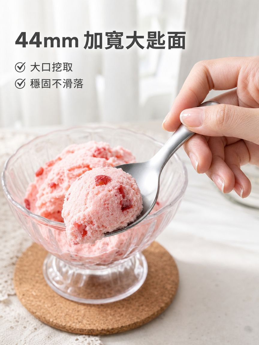 短柄雪糕甜點勺
