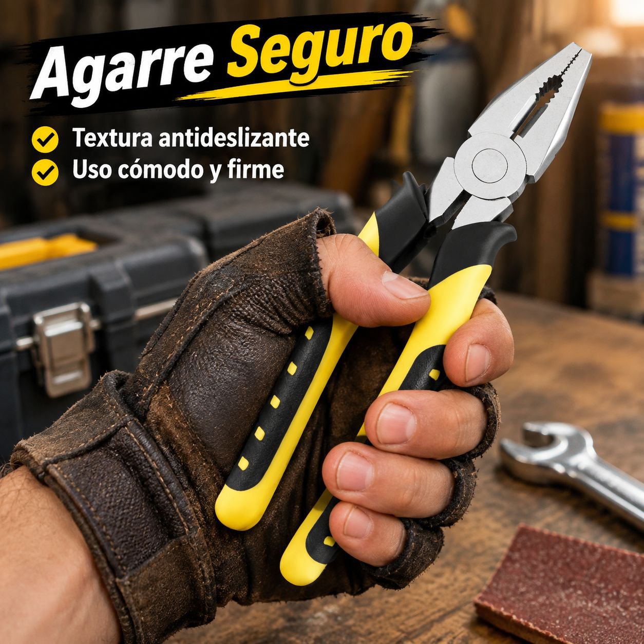 Alicates de 6 pulgadas de grado industrial