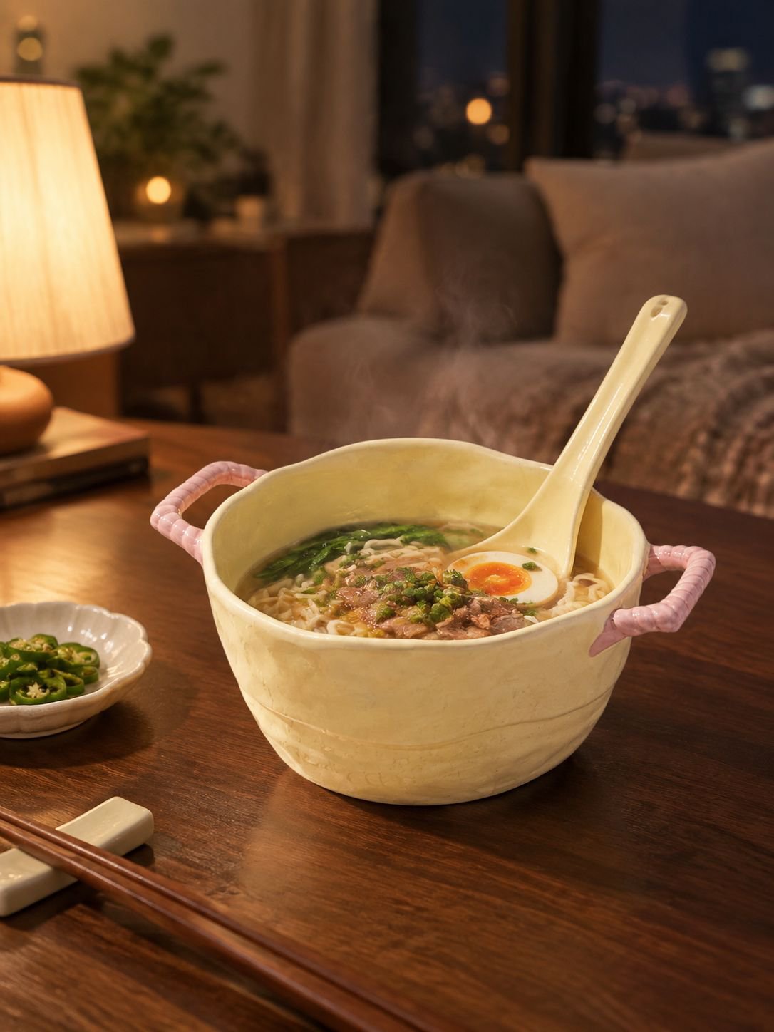 Cuenco multifuncional para fideos y sopas