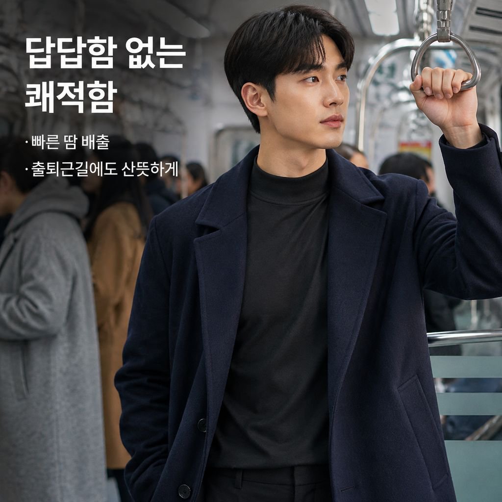 남성용 양면 독일산 플리스 베이스 레이어 셔츠