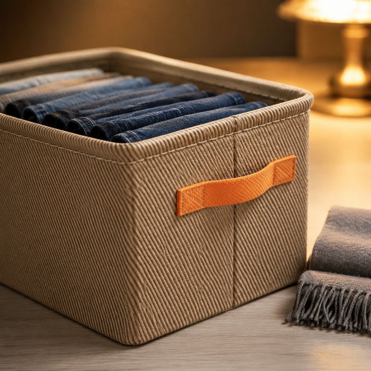 Easy-to-carry reinforced steel frame storage box