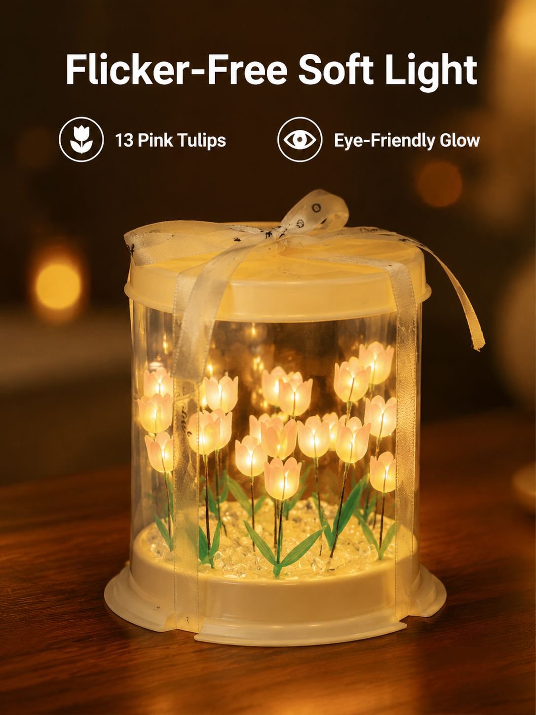 Tulip Motif Night Light