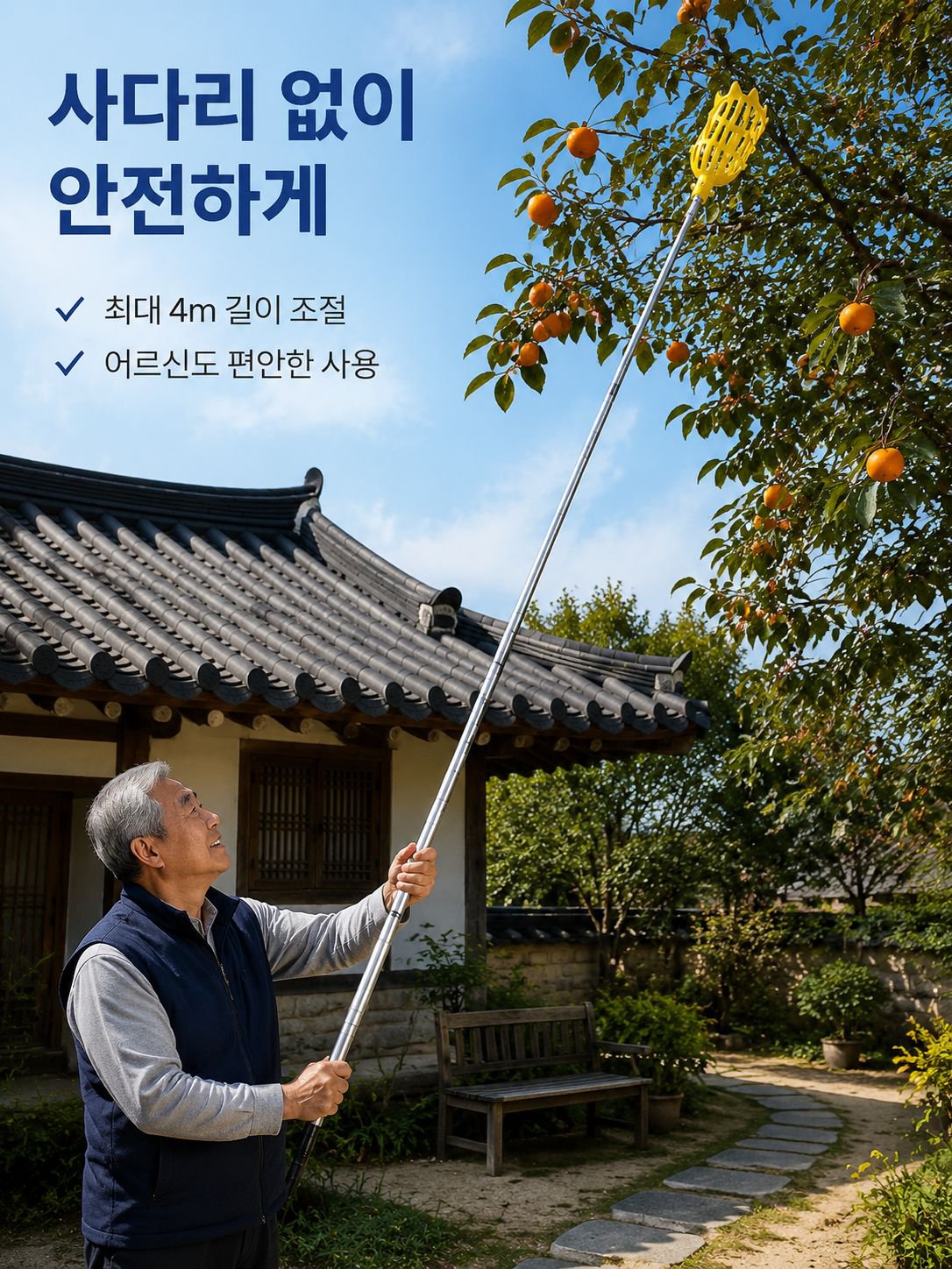 공중 과일 수확기