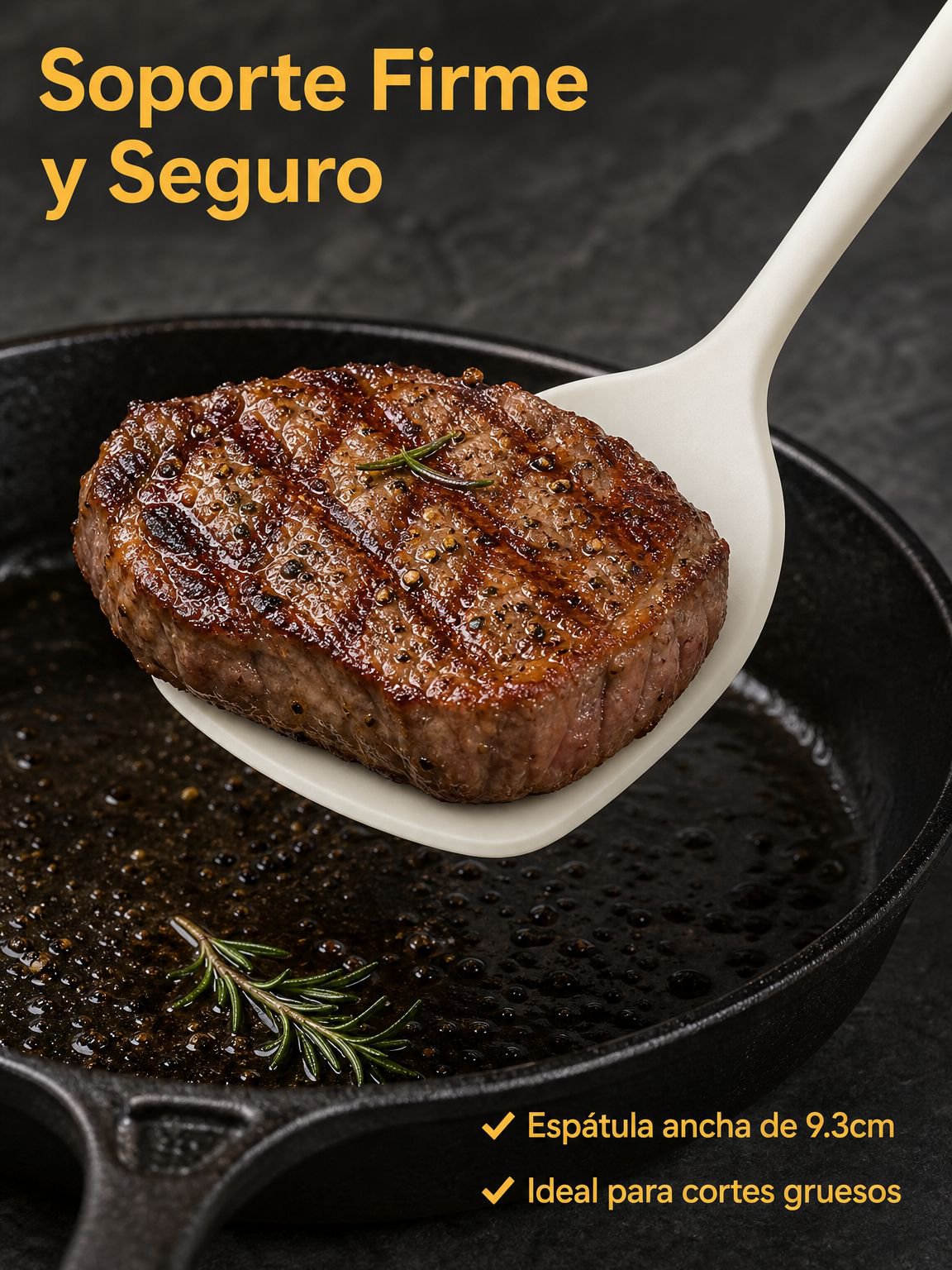 Cucharón duradero para cocinar alimentos calientes