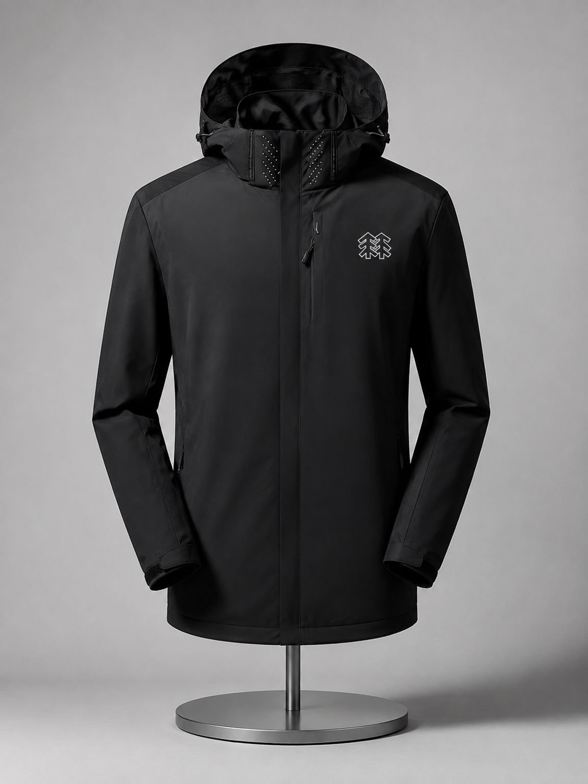 Herren Kapuzenjacke mit Dreifachschutz