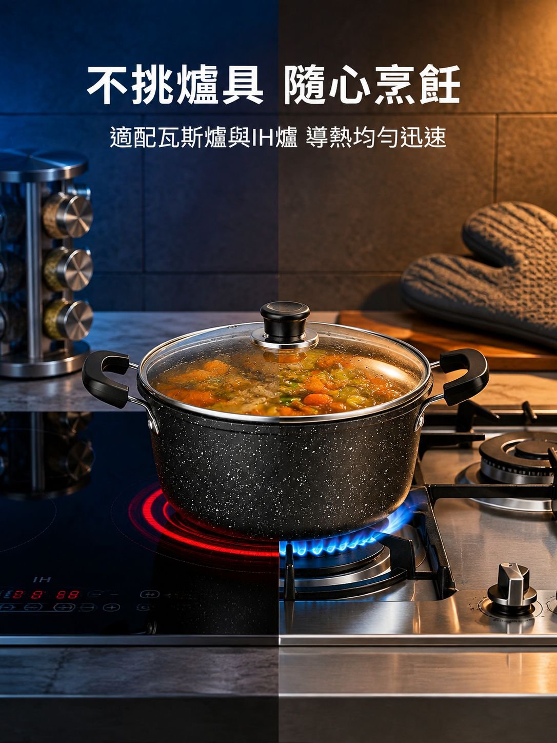多功能家用大號不沾湯鍋