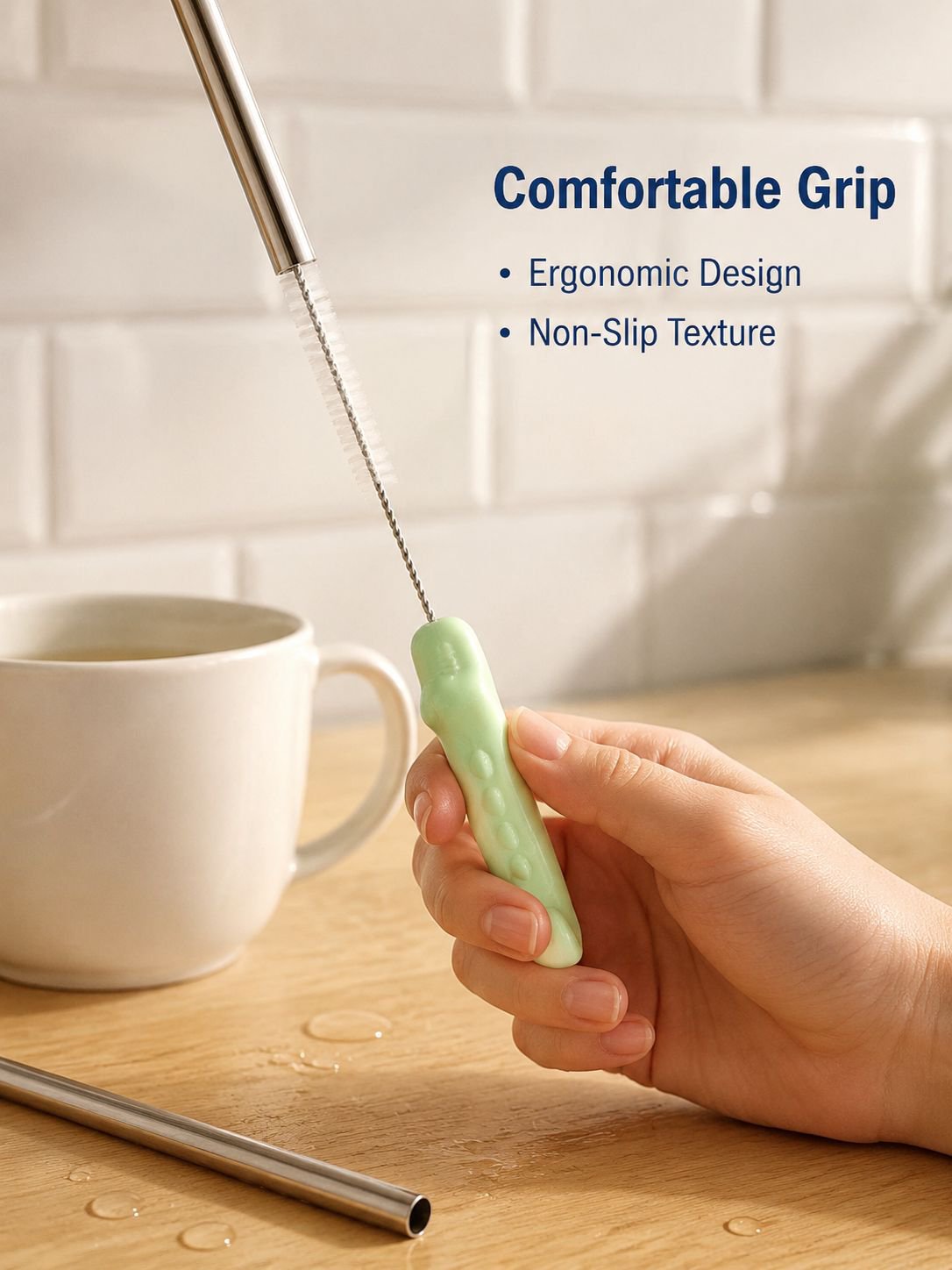 Crocodile Straw Cleaning Brush