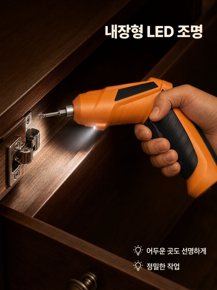 무선 충전 전동 드라이버