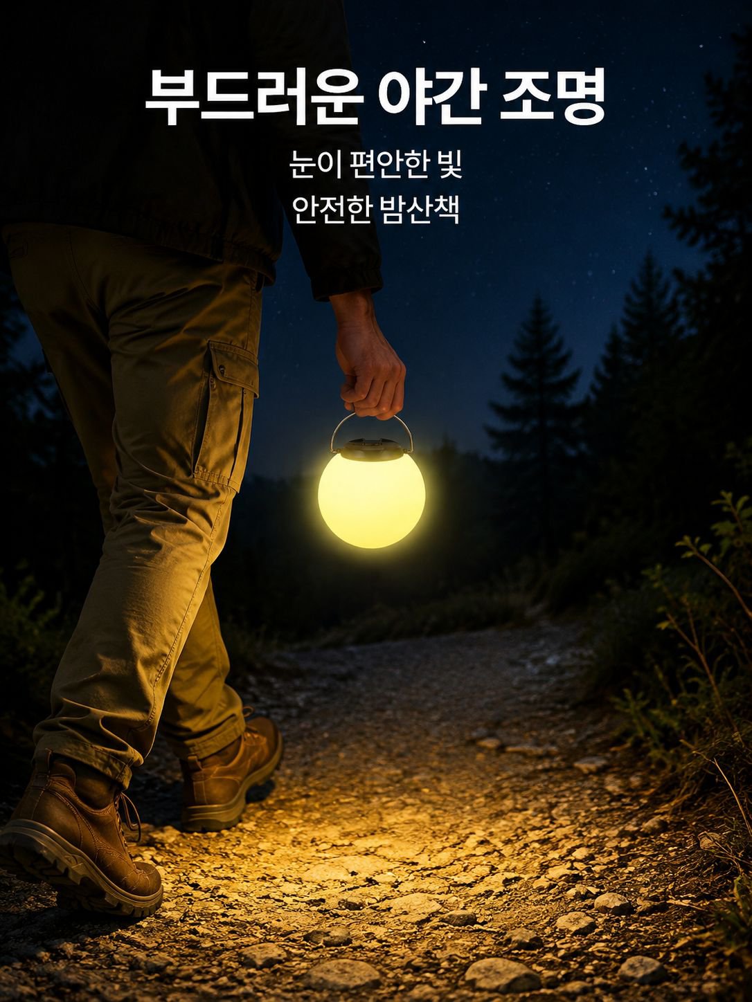 야외 휴대용 충전 랜턴