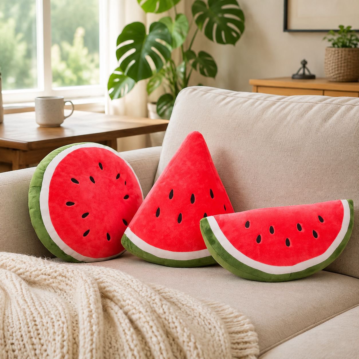 Watermelon Plush Toy Pillow