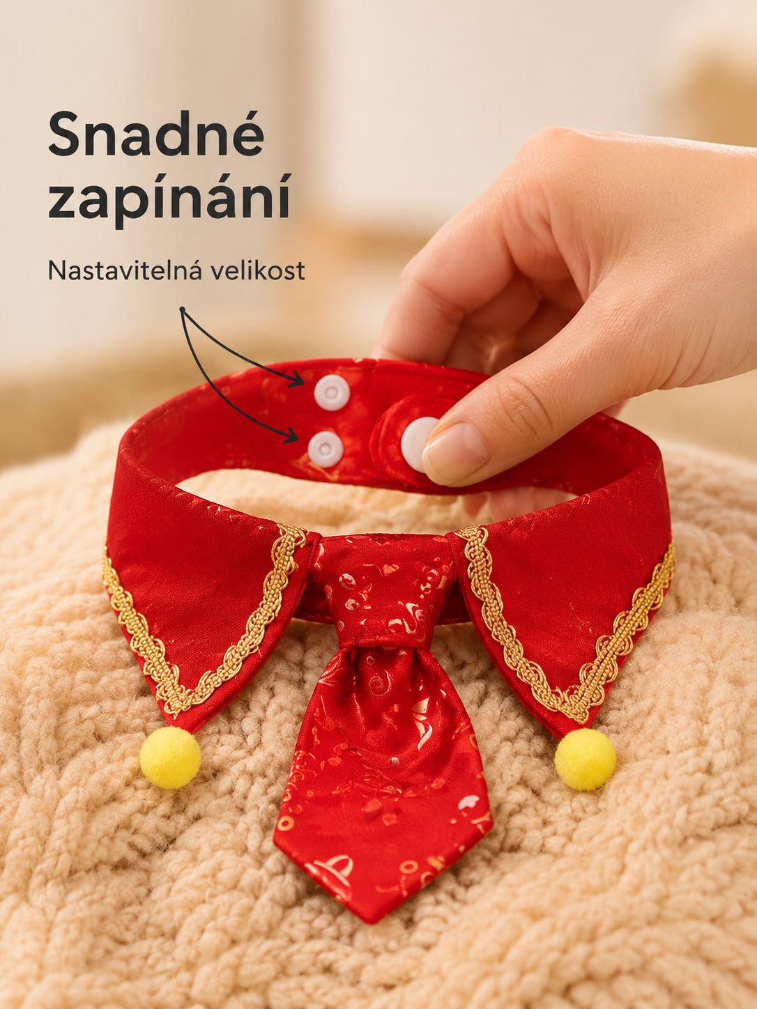 Motýlek pro domácího mazlíčka