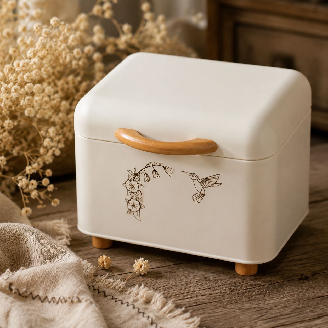 Mini Iron Storage Box for medicine and earphones