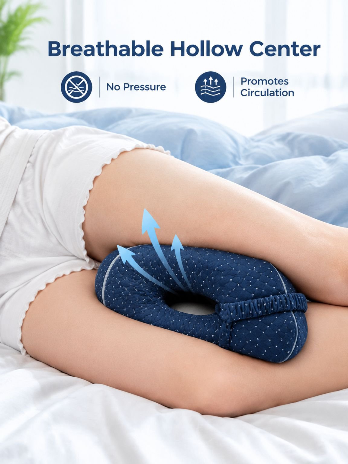 Joint pain relief correcting leg pillow