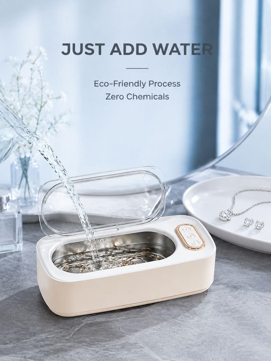 Ultrasonic Cleaner for Jewelry, Watches and Accessories
