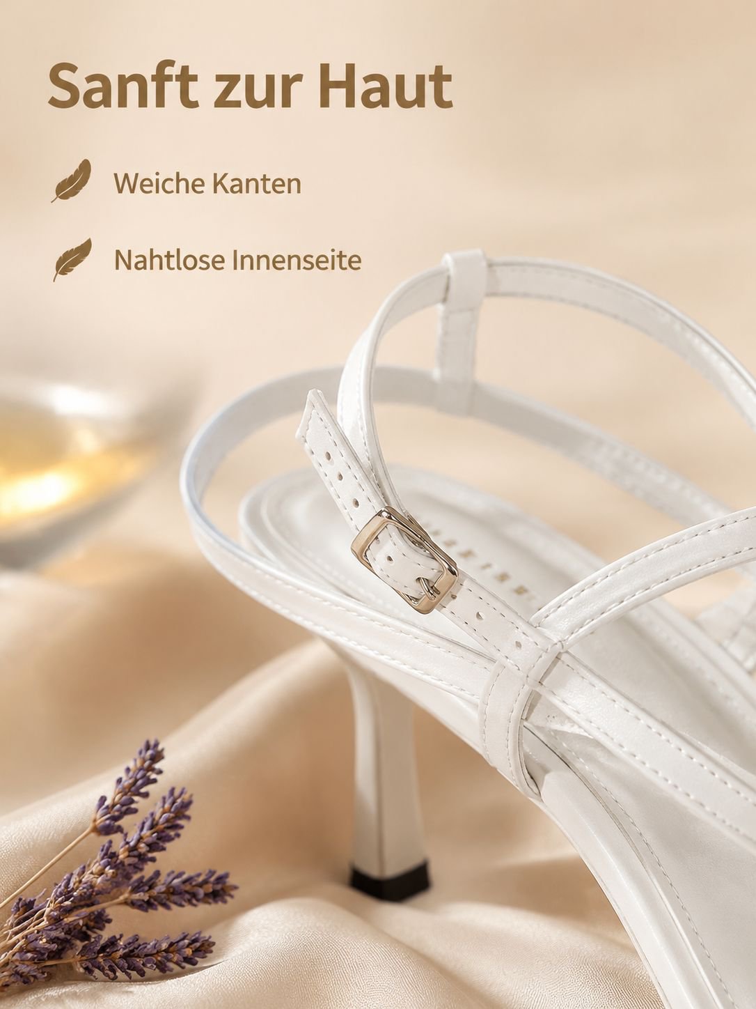  Modische High Heel Zehensandalen 