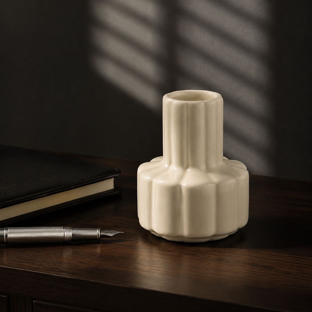 Modern mini flower vase centerpiece
