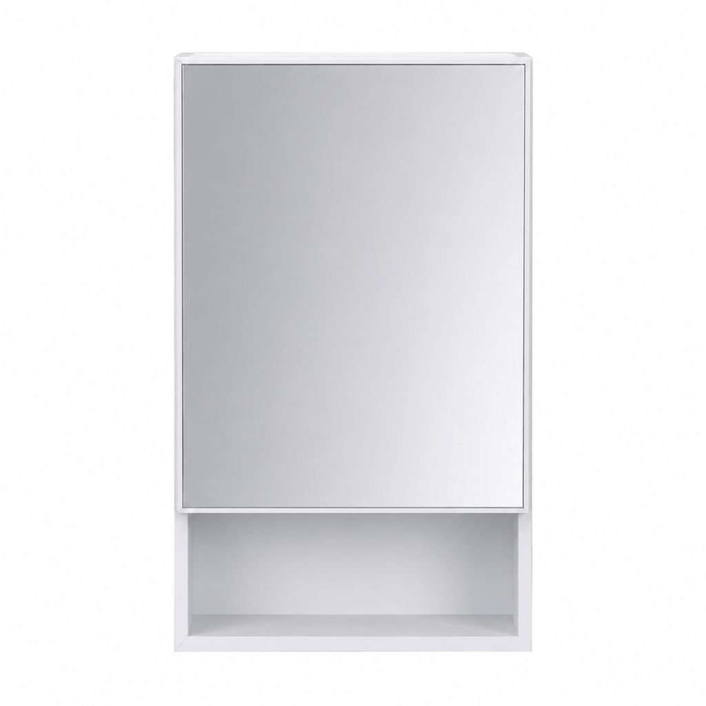 Bathroom Wall Mounted Aluminum Mirror Cabinet