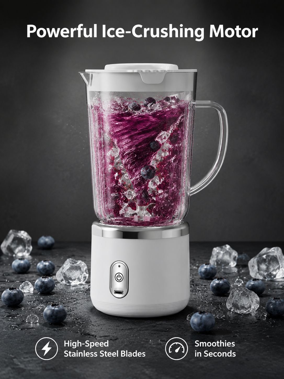 Electric juicer, small, multi-functional, portable juicer, high-speed blender