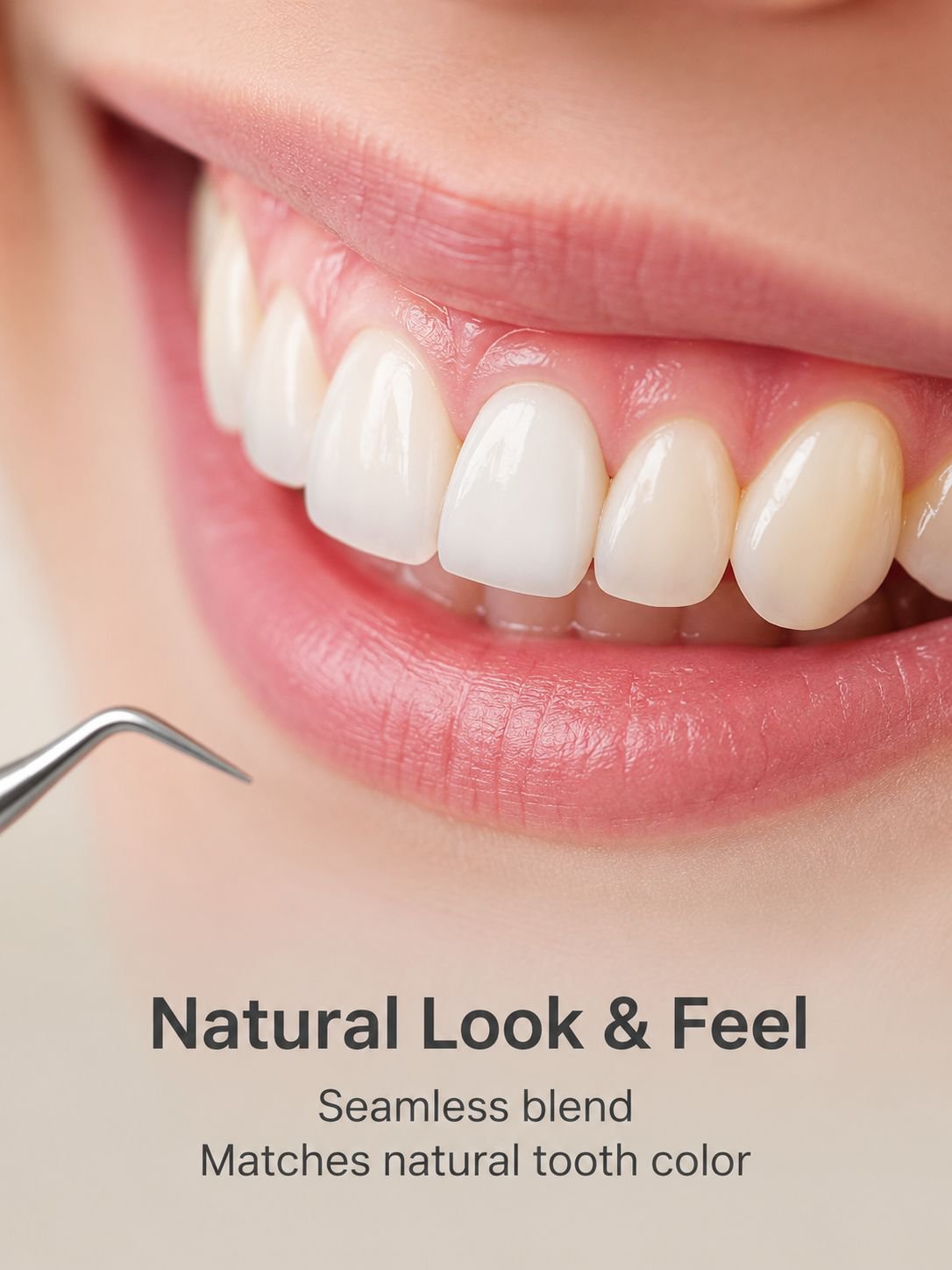 Safe temporary tooth filling material in use