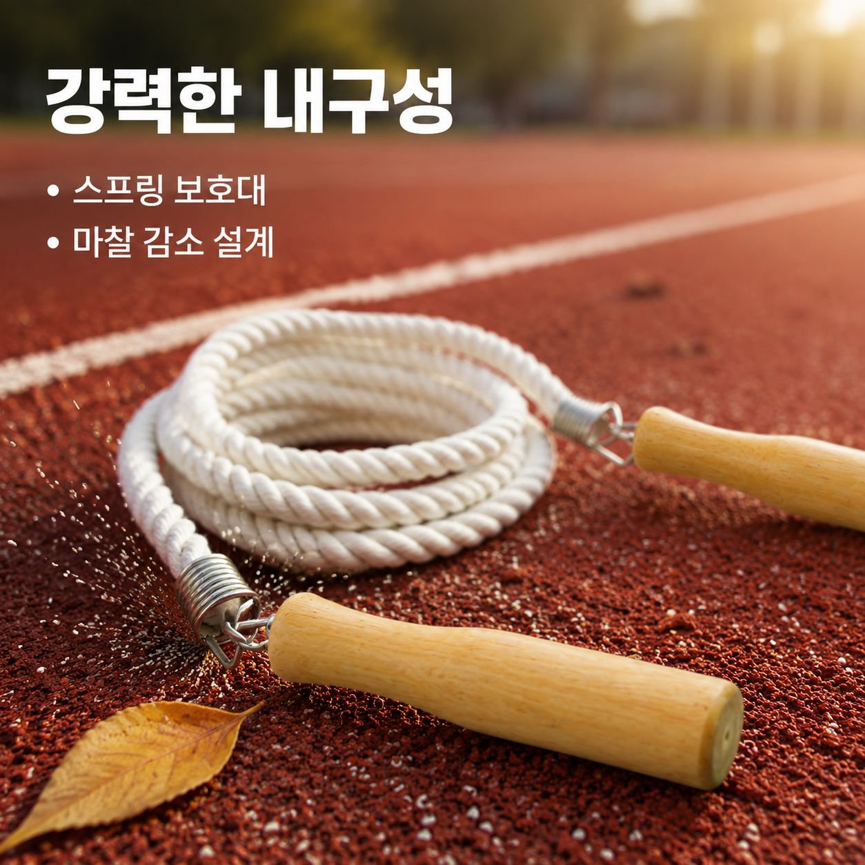 단체 운동 브레이드 면 로프 10미터 다인용 줄넘기