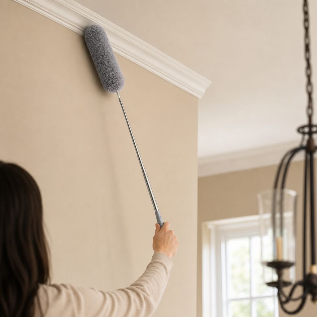 Telescopic Ceiling Dust Cleaner Feather Duster