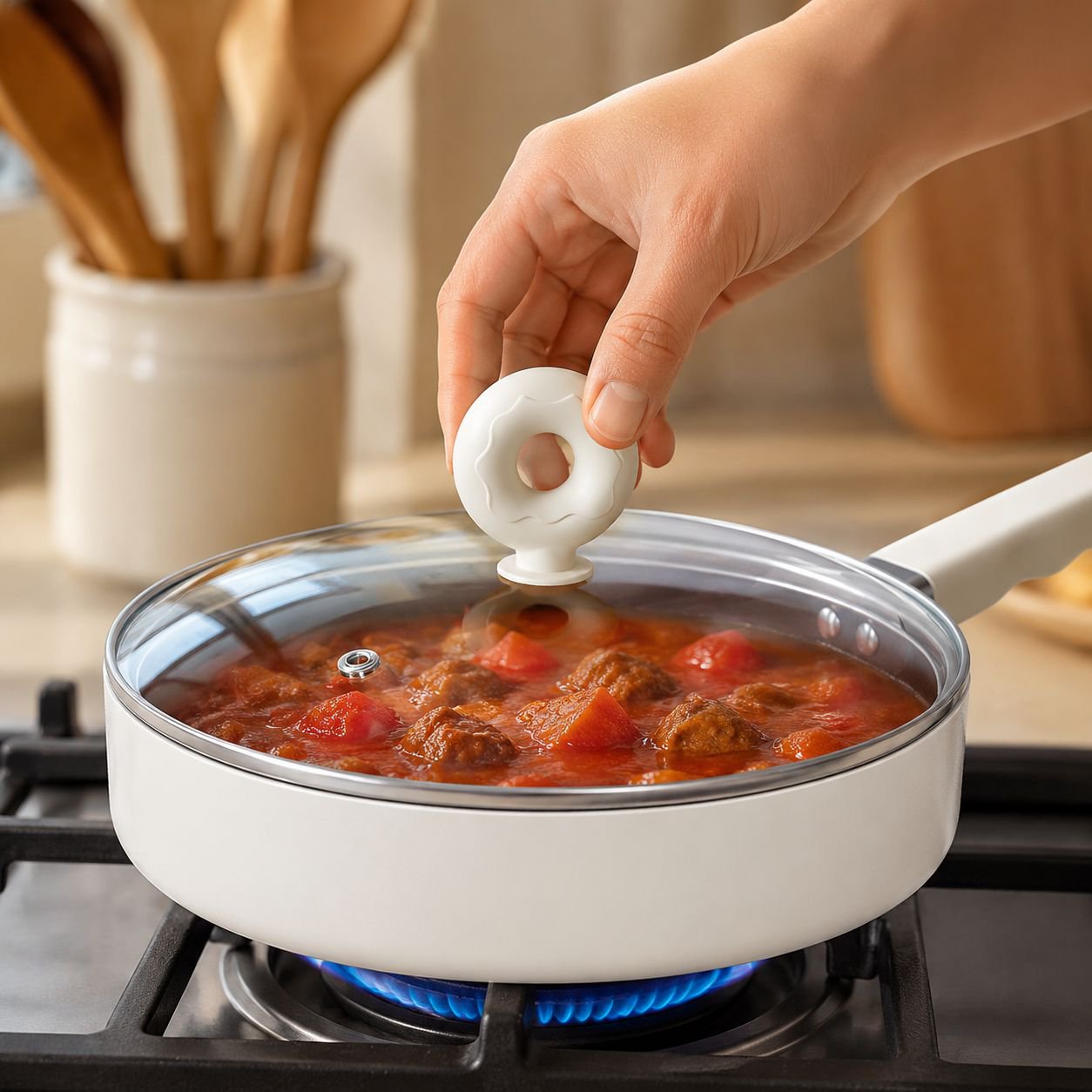 Scratch-resistant non-stick pan for home