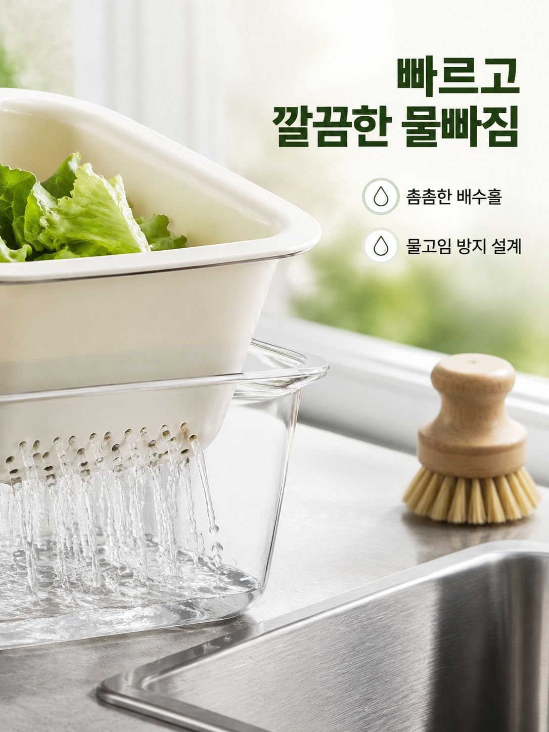 다기능 이중 아스팔트 바구니