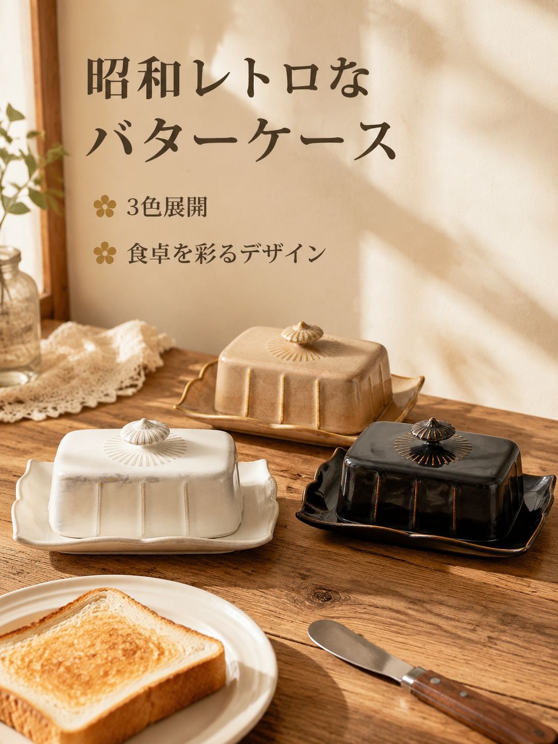 バター保存トレイ