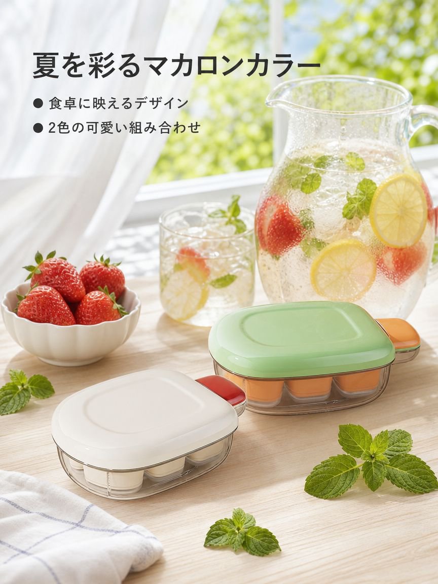 家庭用手作り押し出し式アイス型