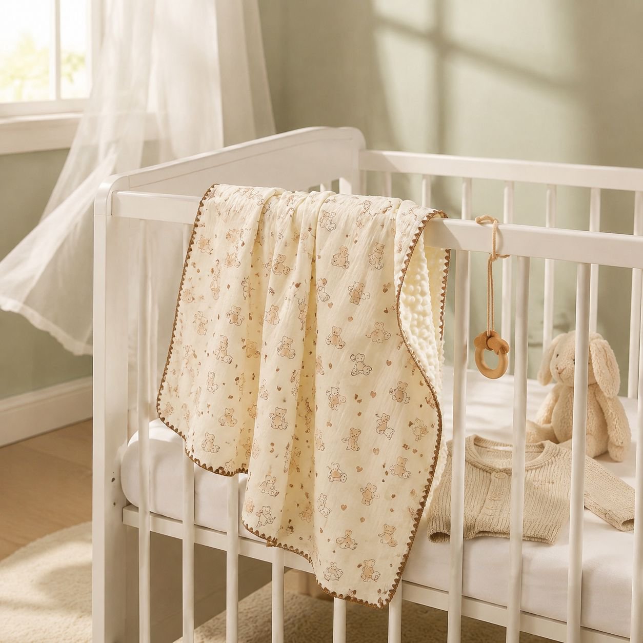 Baby Soft Gauze Blanket Absorbent Napping Blanket