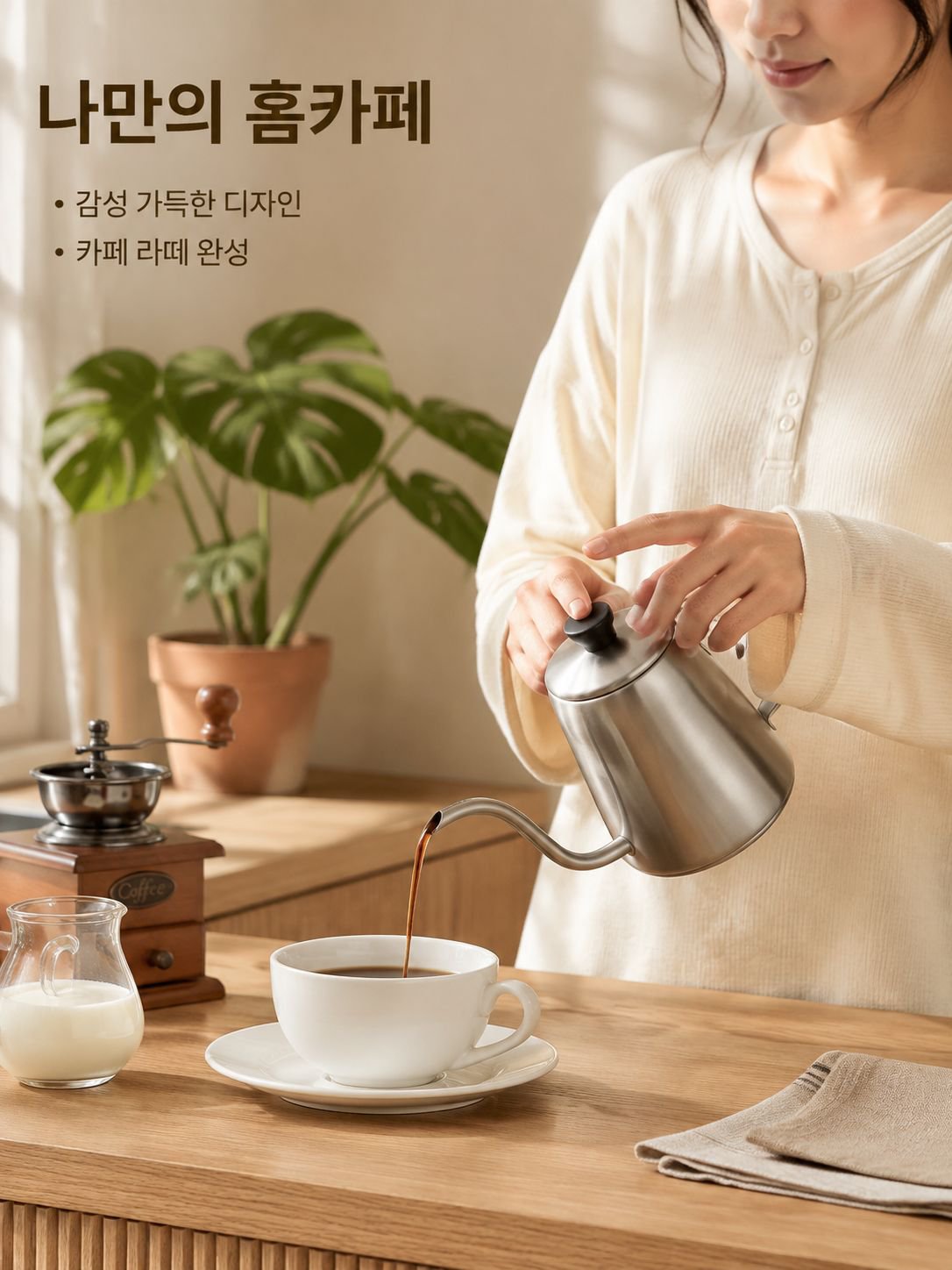 도자기 쟁반과 식기 세트