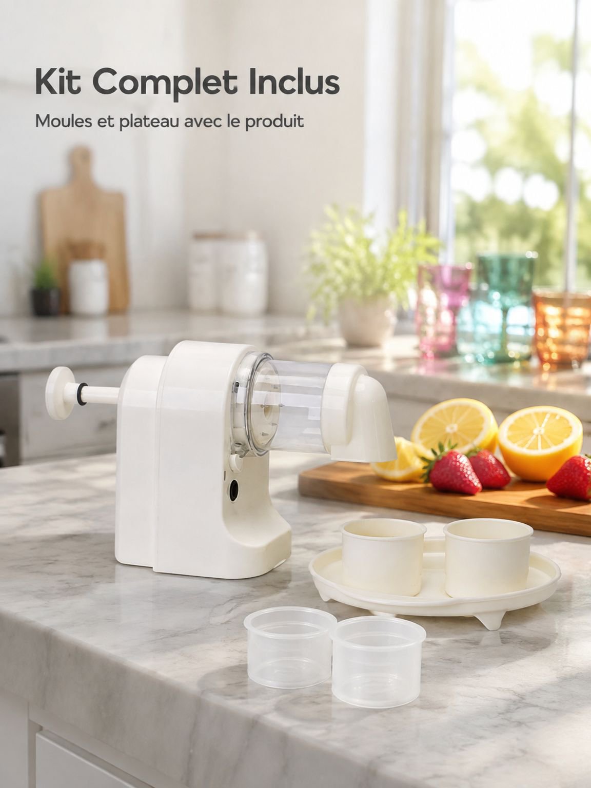 Râpe à glace automatique sans fil
