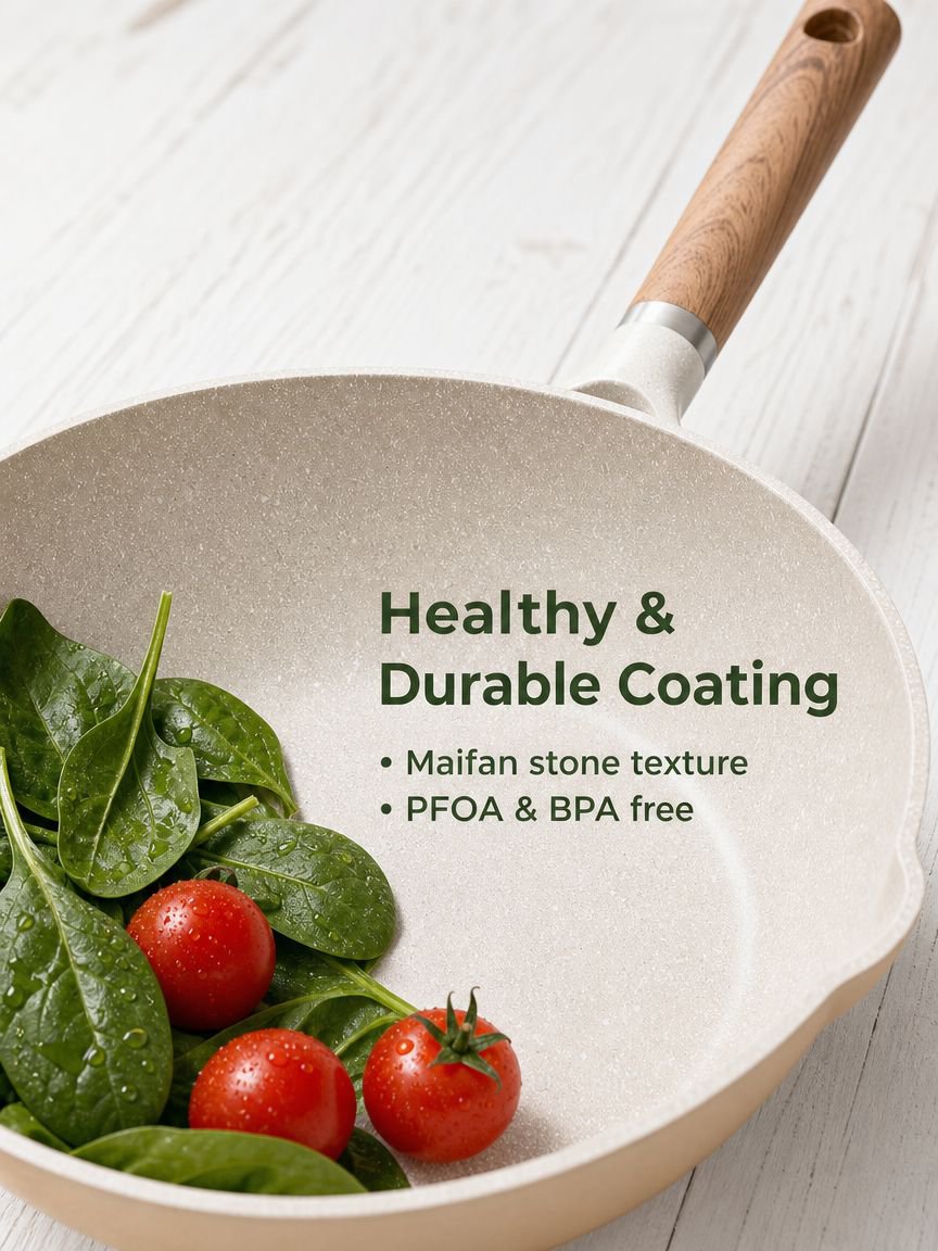 Maifan Stone Healthy Non-Stick Pan
