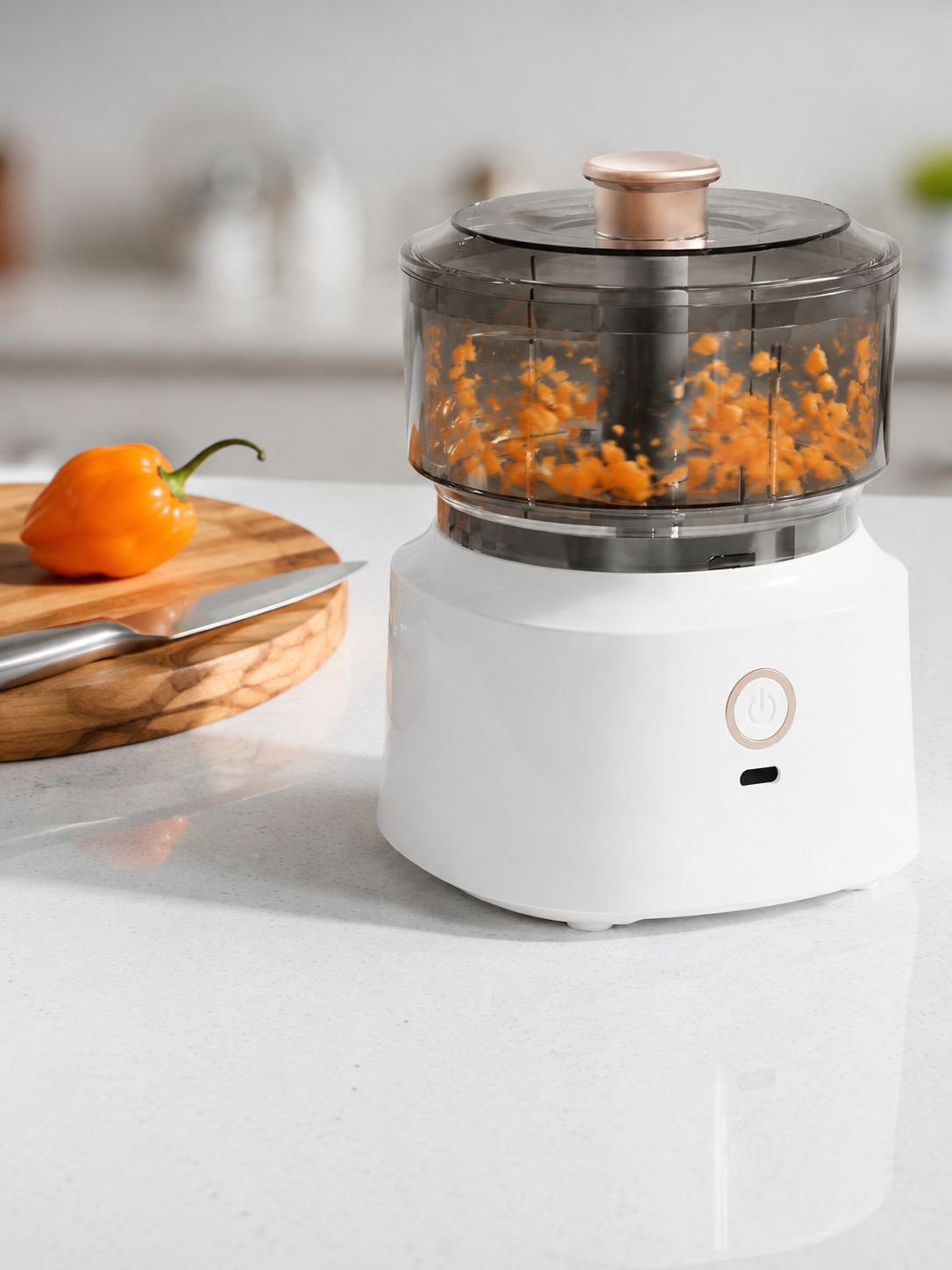 Procesador de alimentos eléctrico inalámbrico multifuncional de marca importada (modelo caliente)