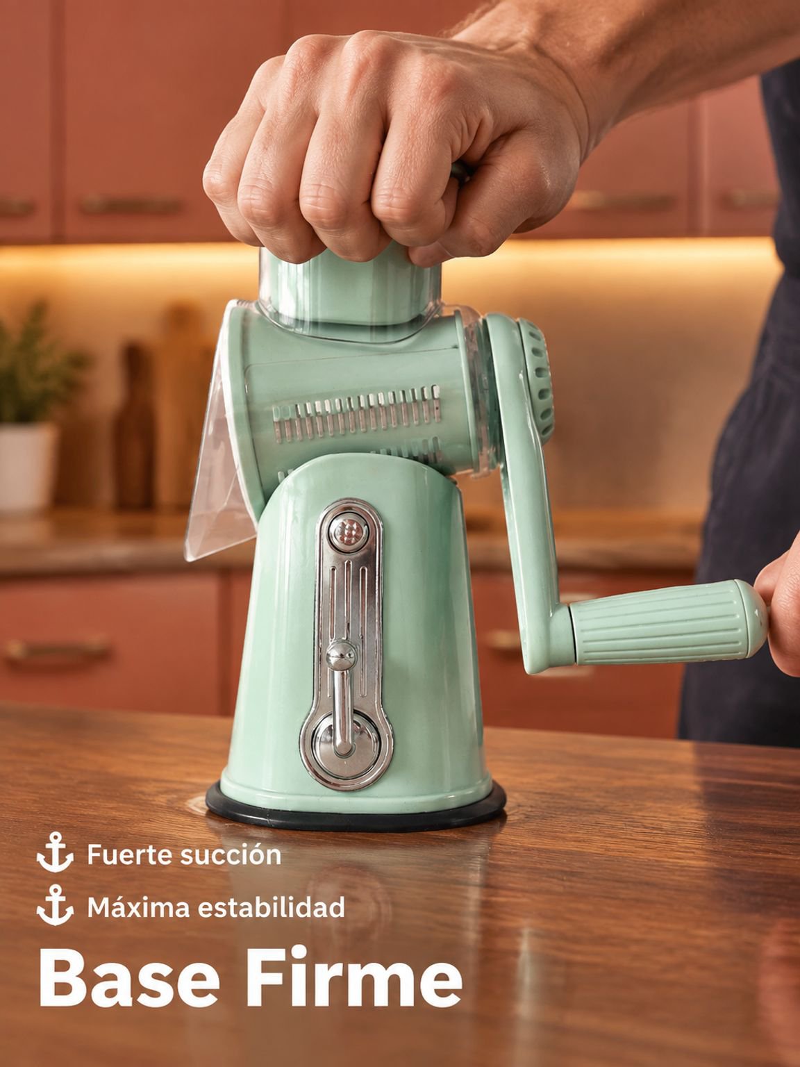 Artefacto multifuncional de corte de verduras y planeador de hielo a mano