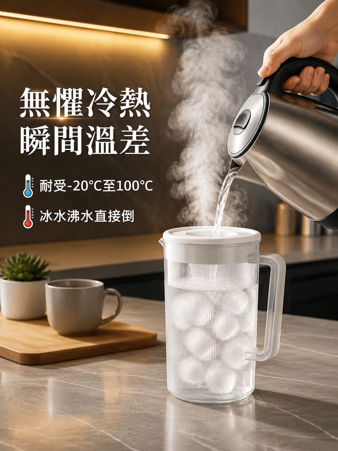 大容量耐熱冷水壺家用果汁桶