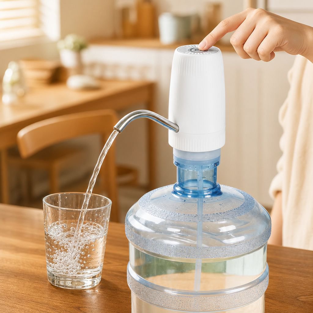 Tragbare elektrische Wasserpumpe für den Hausgebrauch, aufladbar und automatisch