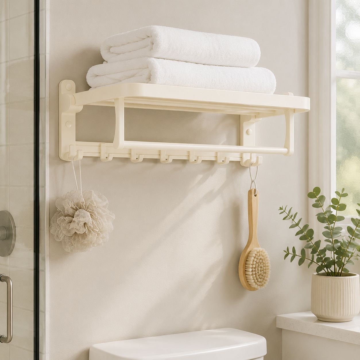Waterproof Wall-mounted Bathroom Rack