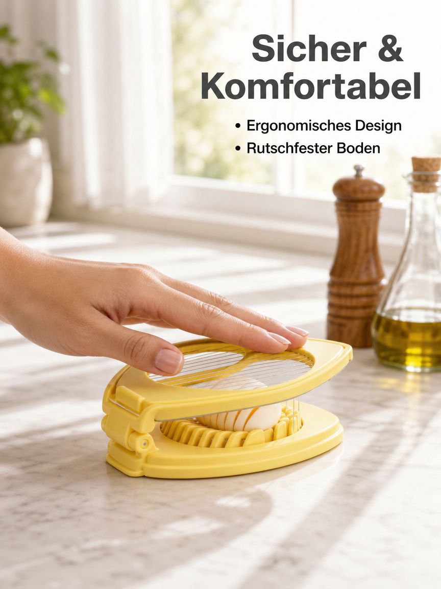 3-in-1 Eier Schneider für den Hausgebrauch