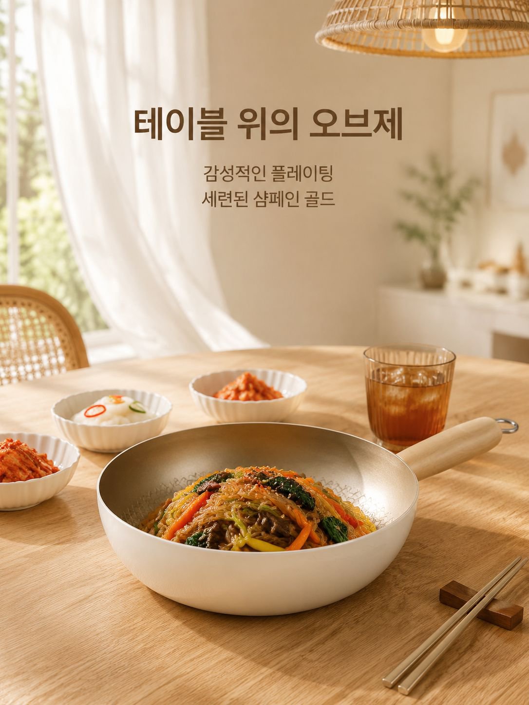 화이트 세라믹 노스틱 프라이팬