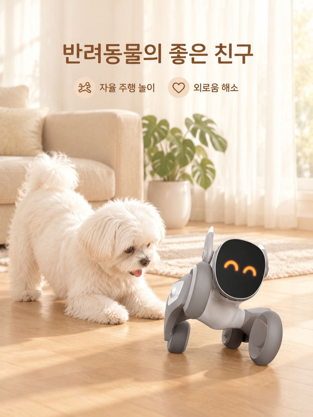 스마트 AI 애견 로봇
